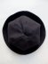 画像2: 【HATAE】別注Leather Metro Hat‐ブラック