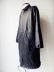 画像2: 【AUGUSTE】Leather Long Coat‐ブラック (2)