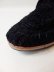 画像4: 【Tomo&Co】/【Tomotaka】Suede Woven Shoes-ブラック (4)