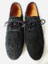 画像3: 【Tomo&Co】/【Tomotaka】Suede Woven Shoes-ブラック (3)