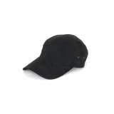 【ESSAY】Longbrim Jet Cap-BK Suede(ブラックスエード)