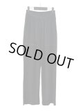 【mustang alley×URU】Cotton Waffle Thermal Pants(別注BK/別注ブラック)