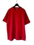 【O-】F.L.A.T/ Fade Red(Flat Loose Authentic T-shirt)