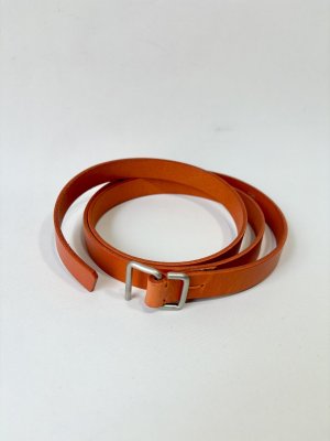 画像2: 【NL】Still 1.2/ Orange&BK(Vegetable Tannin Cow Leather/ Belt)