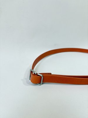 画像4: 【NL】Still 1.2/ Orange&BK(Vegetable Tannin Cow Leather/ Belt)