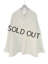 【SHINYA KOZUKA】Giant Work Shirt with DICKIES-Khaki/カーキ