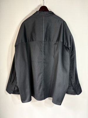画像2: 【SHINYA KOZUKA】Giant Work Shirt with DICKIES-Charcoal/チャコール