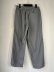画像3: 【HEALTH】Easy Pants(鼠/ Polymide-Deadstock fabric Made in ITALY) (3)