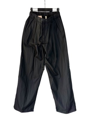 画像1: 【HEALTH】Easy Pants(黒/ Polymide-Deadstock fabric Made in ITALY)