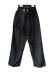画像1: 【HEALTH】Easy Pants(黒/ Polymide-Deadstock fabric Made in ITALY) (1)