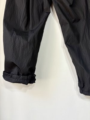 画像2: 【HEALTH】Easy Pants(黒/ Polymide-Deadstock fabric Made in ITALY)