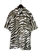 【HEALTH】Summer Shirt(縞馬/ Rayon Cotton -Deadstock fabric Made in JAPAN)