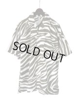 【HEALTH】Summer Shirt(縞馬/ Rayon Cotton -Deadstock fabric Made in JAPAN)
