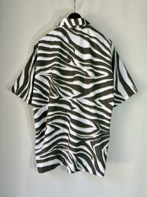 画像3: 【HEALTH】Summer Shirt(縞馬/ Rayon Cotton -Deadstock fabric Made in JAPAN)