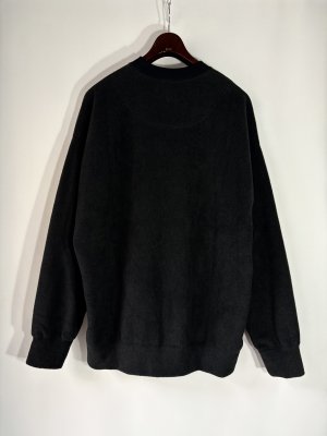 画像2: 【O-】Free Sweatshirt(BK/ブラック)