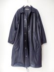 画像1: 【AUGUSTE】Leather Long Coat‐ブラック