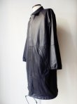 画像2: 【AUGUSTE】Leather Long Coat‐ブラック