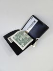 画像7: 【mustang alley】 Leather Folded Wallet (Silver×BK/シルバー×ブラック)