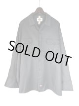 画像: 【SHINYA KOZUKA】Giant Work Shirt with DICKIES-Charcoal/チャコール