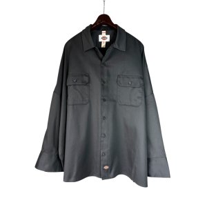画像: 【SHINYA KOZUKA】Giant Work Shirt with DICKIES-Charcoal/チャコール