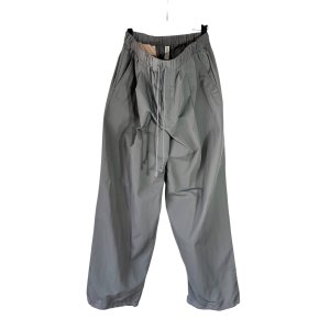 画像: 【HEALTH】Easy Pants(鼠/ Polymide-Deadstock fabric Made in ITALY)