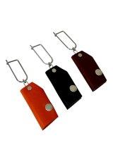 画像: 【NL】Total1.5/Brown&Orange&BK(Vegetable Tannin Cow Leather/Key Holder)