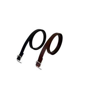 画像: 【NL】Still 1.2/ Brown&BK(Vegetable Tannin Cow Leather/ Belt)