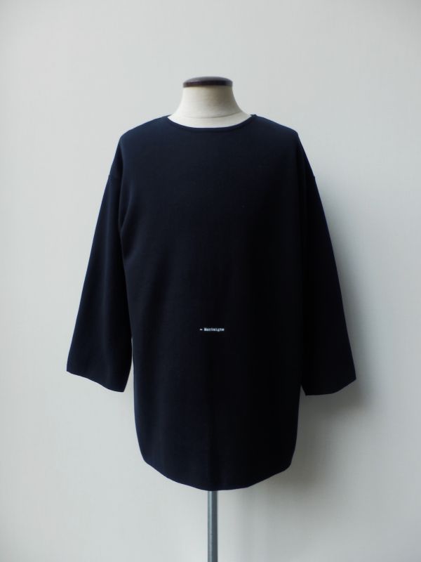画像: 【mustang alley×ESSAY×crepuscule】別注Knit Sweater-ブラック