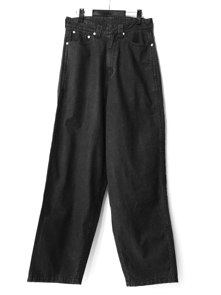 画像: 【CLAMP】Crown Denim Pants-ブラック