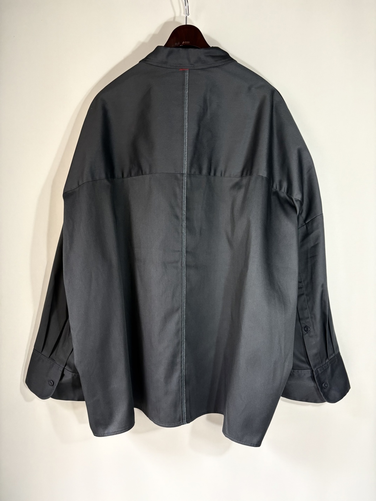 画像2: 【SHINYA KOZUKA】Giant Work Shirt with DICKIES-Charcoal/チャコール