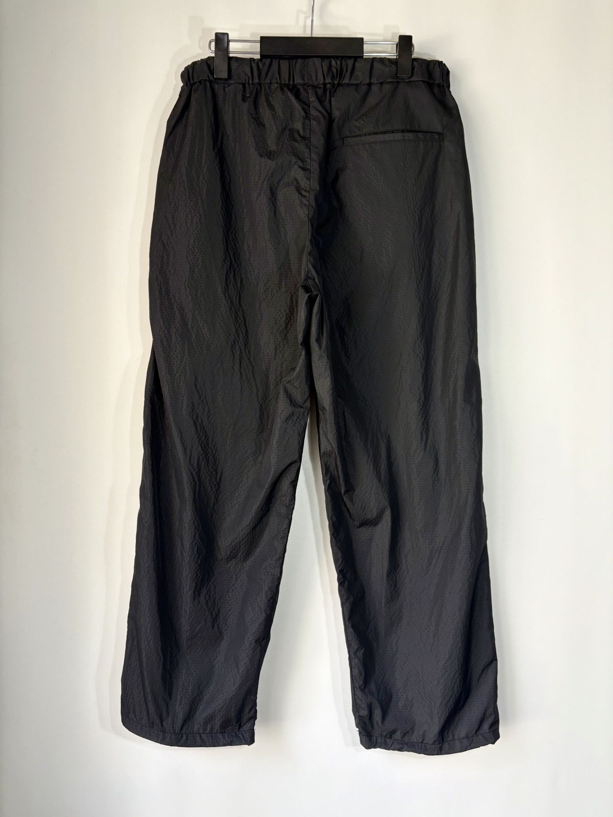 画像3: 【HEALTH】Easy Pants(黒/ Polymide-Deadstock fabric Made in ITALY)