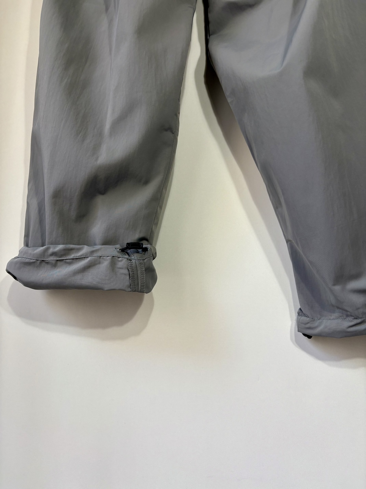 画像2: 【HEALTH】Easy Pants(鼠/ Polymide-Deadstock fabric Made in ITALY)